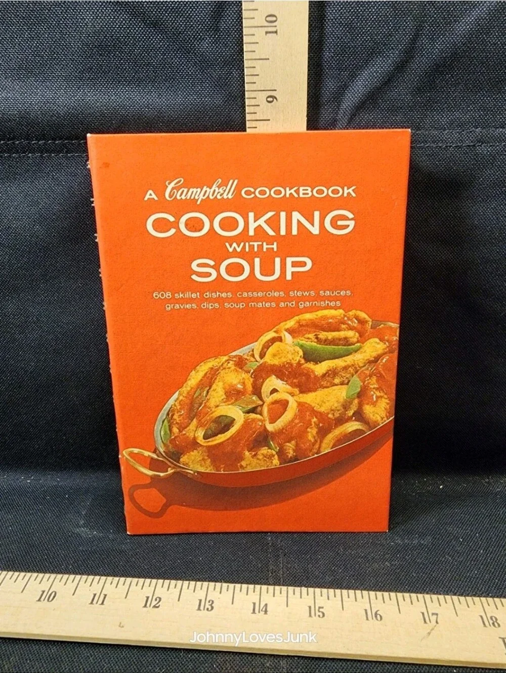 Vintage Campbell's Cooking With Soup Recipes Cookbook Complete Used